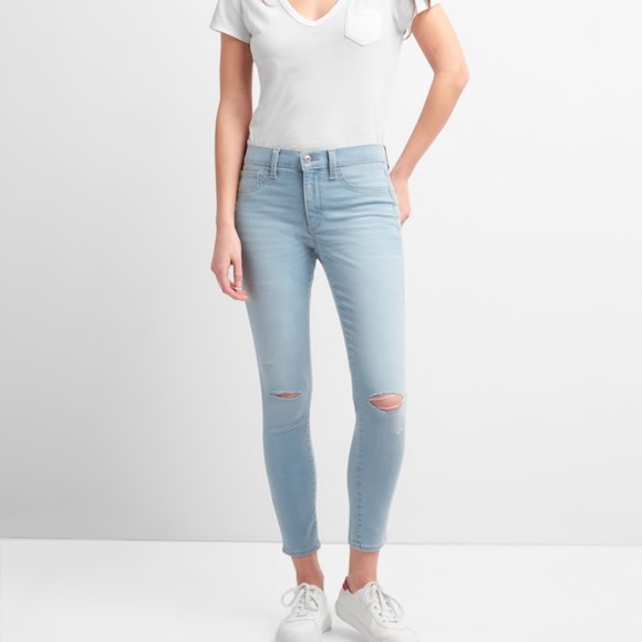 GAP ❤️ Washwell Midrise Jeggings - Picture 3 of 8